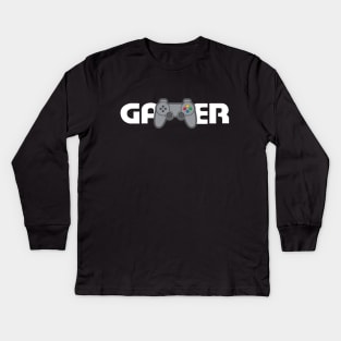 Gamer Cool Kids Long Sleeve T-Shirt